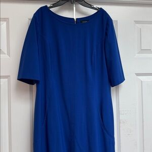 Tahari Cobalt Blue Dress